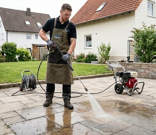 Hochdruckreinigung Terrasse
